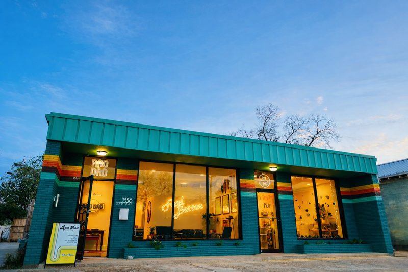 Rad Dad Mid City storefront at golden hour